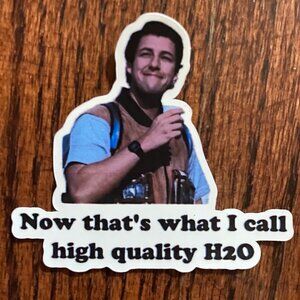 Funny High Quality H2O The Waterboy VINYL STICKER Bobby Boucher movie Inspired